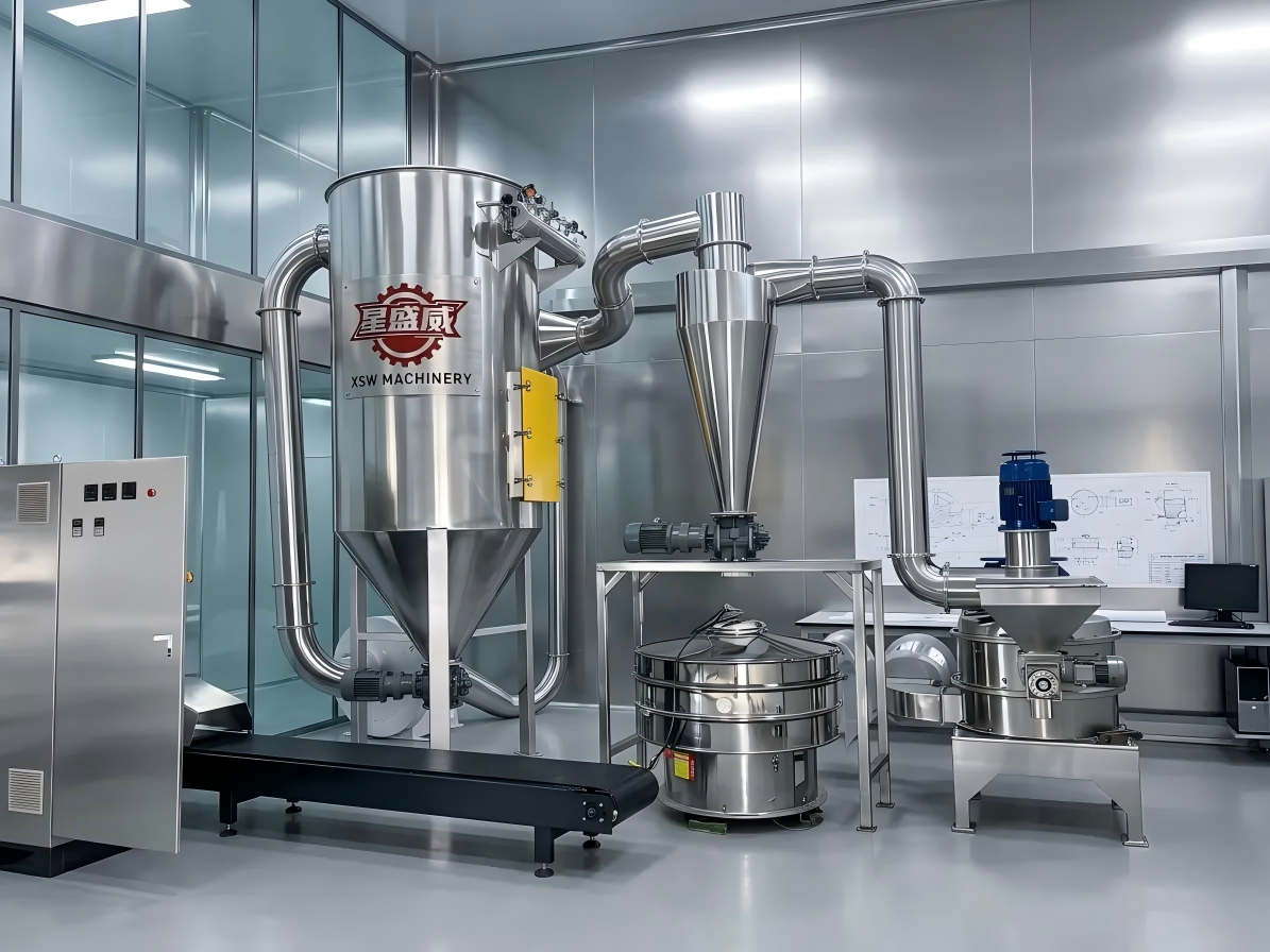 ตัวเลือกแรกสำหรับองค์กรผลิตภัณฑ์ด้านสุขภาพในการปรับปรุงคุณภาพและประสิทธิภาพ: เครื่องบดอัลตราไฟน์ Xingshengwei ช่วยลดต้นทุนและเพิ่มประสิทธิภาพในการแปรรูปผงสปอร์/เห็ดหลินจือ